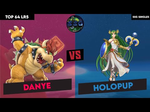 Top 64 LR5 Danye (Bowser) vs Holopup (Palutena) (SSG Singles)