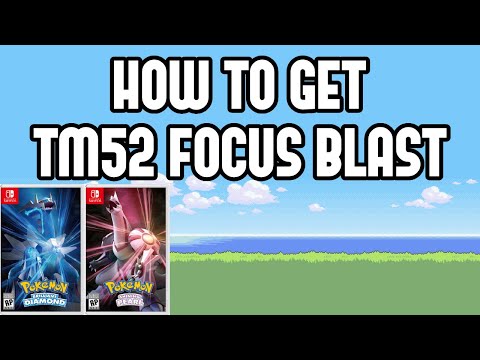 How to Get TM52 Focus Blast in Pokemon Brilliant Diamond & Shining Pearl