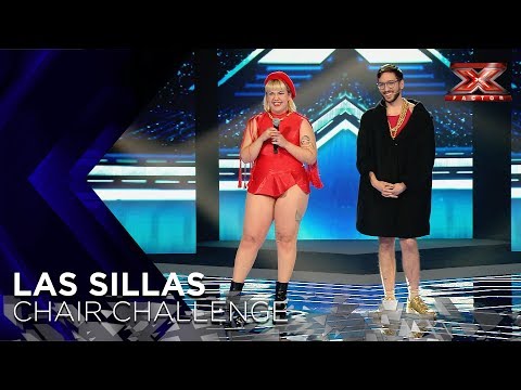 Glitch Gyals fight for a spot singing 'Muslona' | Chair Challenge 2 | The X Factor 2018