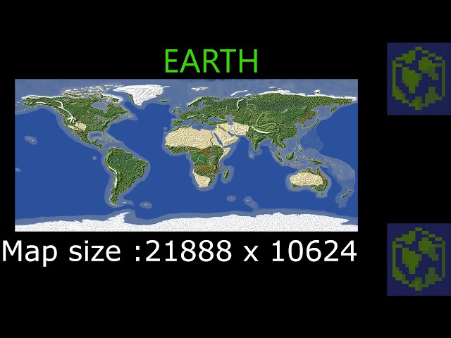 Earth ( Minecraft Map ) 1.19 v Minecraft Map