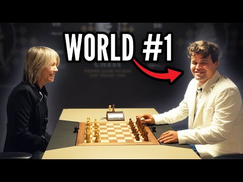My GM Mom Played Magnus Carlsen