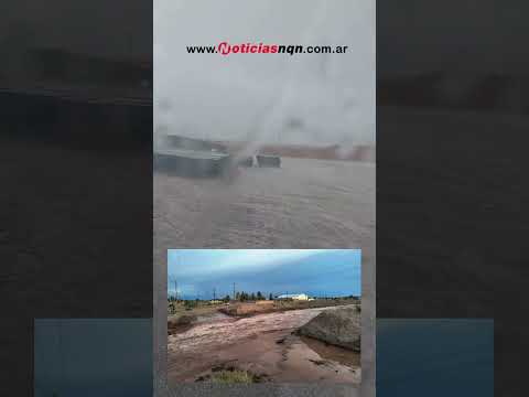 Alerta por lluvias en Rincón de los Sauces: hay sectores intransitables y rutas con restricciones