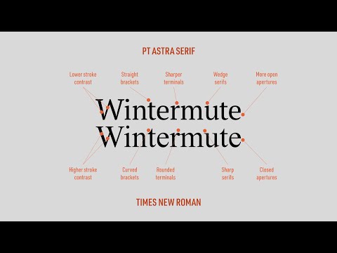 Stop using Times New Roman