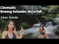 Cinematic Benang Kelambu Waterfall With Intan Aninda