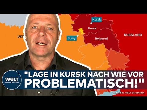 UKRAINE-KRIEG: "Zur Gegenoffensive ausgeholt!" Putins Plan zur Rückeroberung von Kursk!