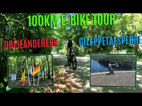 E-Bike Tour Zum Dreiländereck & Gileppetalsperre 100Km
