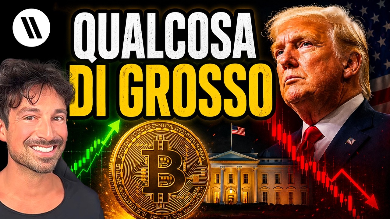 BITCOIN, CRYPTO: STA PER SUCCEDERE QUALCOSA DI GROSSO? (riserve USA, short alle STELLE)