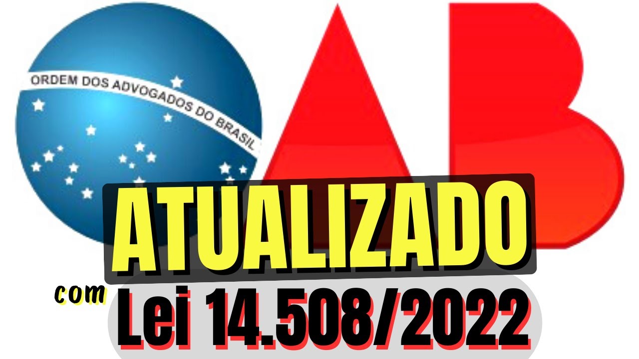 Estatuto da OAB (Lei 8.906/1994) em ÁUDIO - Arts. 1º a 33 - ATUALIZADO com a Lei 14.508/2022 🅾️🅰️🅱️