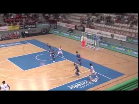Gol de Mario Rivillos (6-1) en el Movistar Inter-DLink Zaragoza Temporada 2015/2016