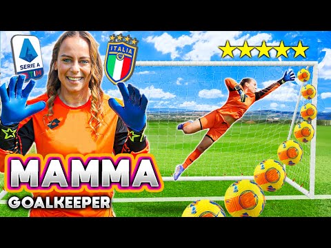 Sfidiamo la MAMMA PORTIERE più Forte d' ITALIA!