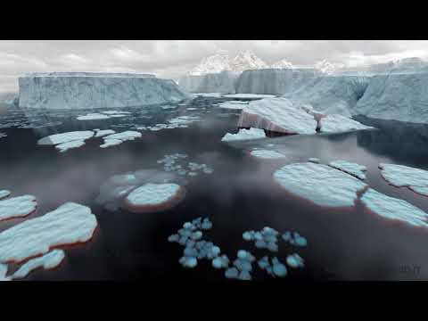 Icebreaker Yacht in Antarctica - 3D animation - Coming Soon
