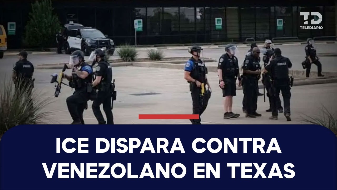ICE hiere a venezolano con impacto de bala, en Texas