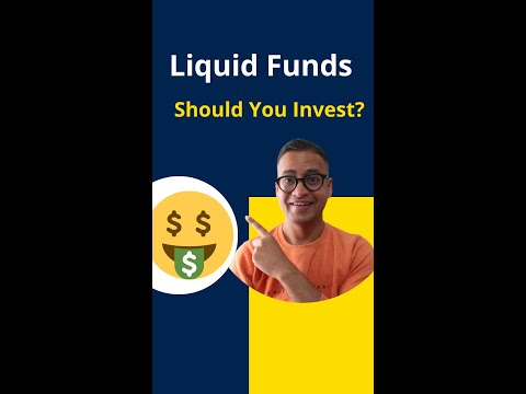 When should you invest in Liquid funds? #shorts