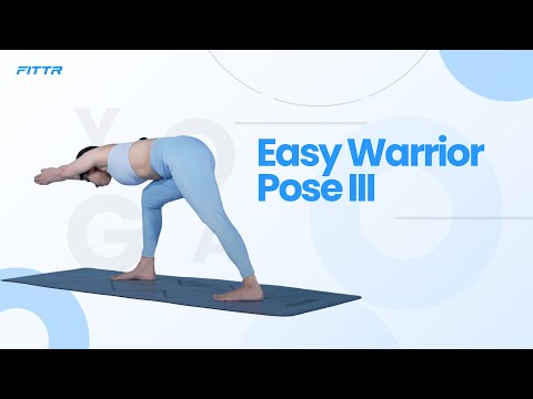 Easy Warrior Pose III/ Saral Virbhadrasana