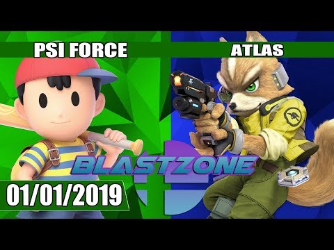 PSG Blastzone: CGP | TSF.Psi Force (Ness) vs Atlas (Fox) - Winners Qtrs