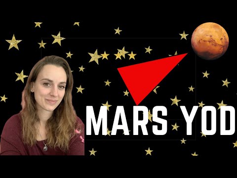 Mars Apex Yod - Mars Apex of a Finger of God Astrology Birth Chart
