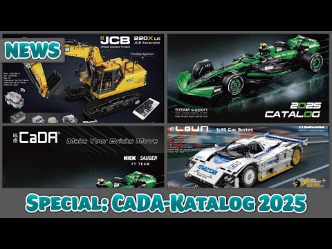 Neuer CaDA Katalog 2025 - alle Sets, alle Neuheiten!