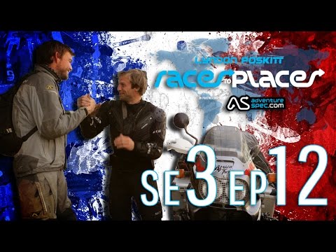 Adventure Motorcycling Documentary - Races To Places SE3 EP12 - Ft. Lyndon Poskitt