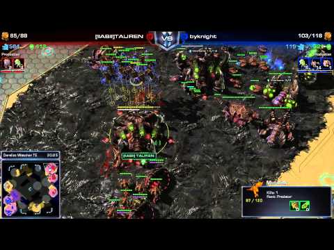 Starcraft 2 - Masters - TAUREN vs byknight