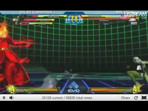 EVO 2011 - Marvel vs Capcom 3 - Combofiend vs. Rek503