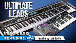 Velo Lead on Korg X50 / MicroX | Jamming by Mark Basile | Synthcloud Library