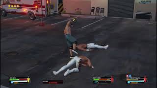 Download lagu BACKSTAGE BRAWL FATAL 4 WAY MALE   WWE2K25 mp3