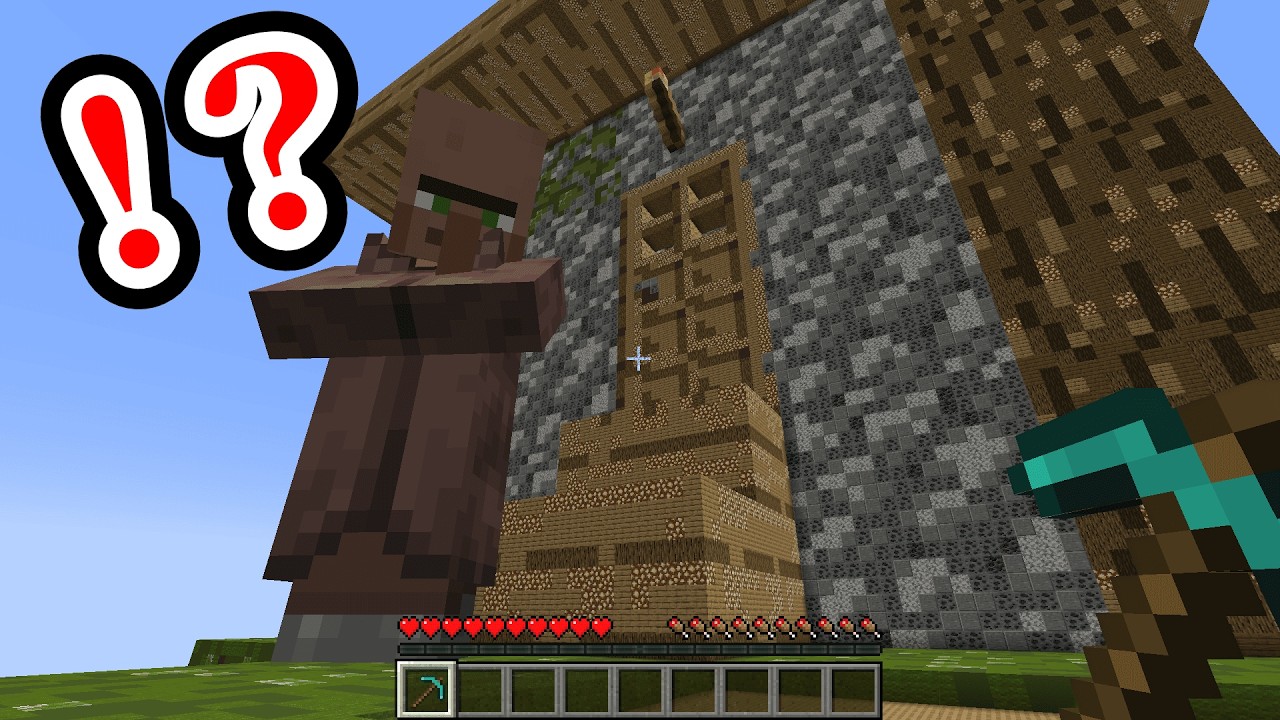 ブロックの大きさ10倍になった世界がやばすぎたwww【マイクラ】