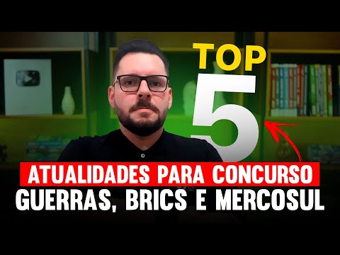 5 ASSUNTOS MAIS IMPORTANTES DE ATUALIDADES PARA CONCURSOS - JULHO 2025 🟢