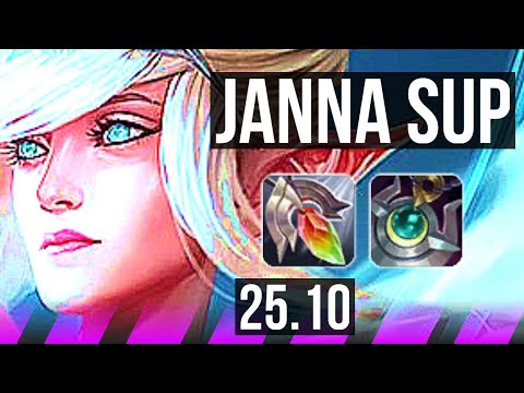 JANNA & Sivir vs THRESH & Jhin (SUP) | 1/4/26 | EUW Master | 25.10