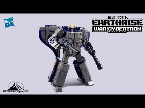 @TransformersOfficial Transformers Earthrise Leader Class ASTROTRAIN Video Review