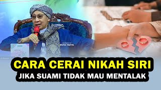 Download lagu Cara Cerai Nikah Siri Jika Suami Tidak Mau Mentalak - Buya Yahya Menjawab mp3