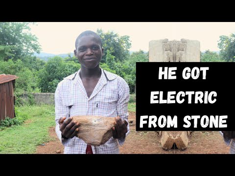 The Boy That Generates Electricity From Stone in Nigeria