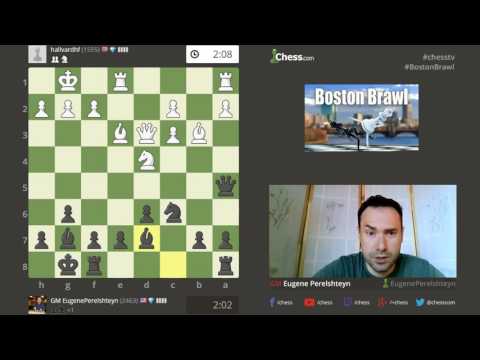 Best of Boston Blitz Brawl: GM Perelshteyn wins with the Accelerated Dragon!
