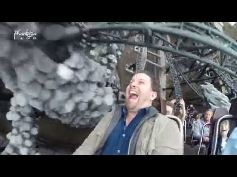 Christian Ulmen fährt TARON im Phantasialand