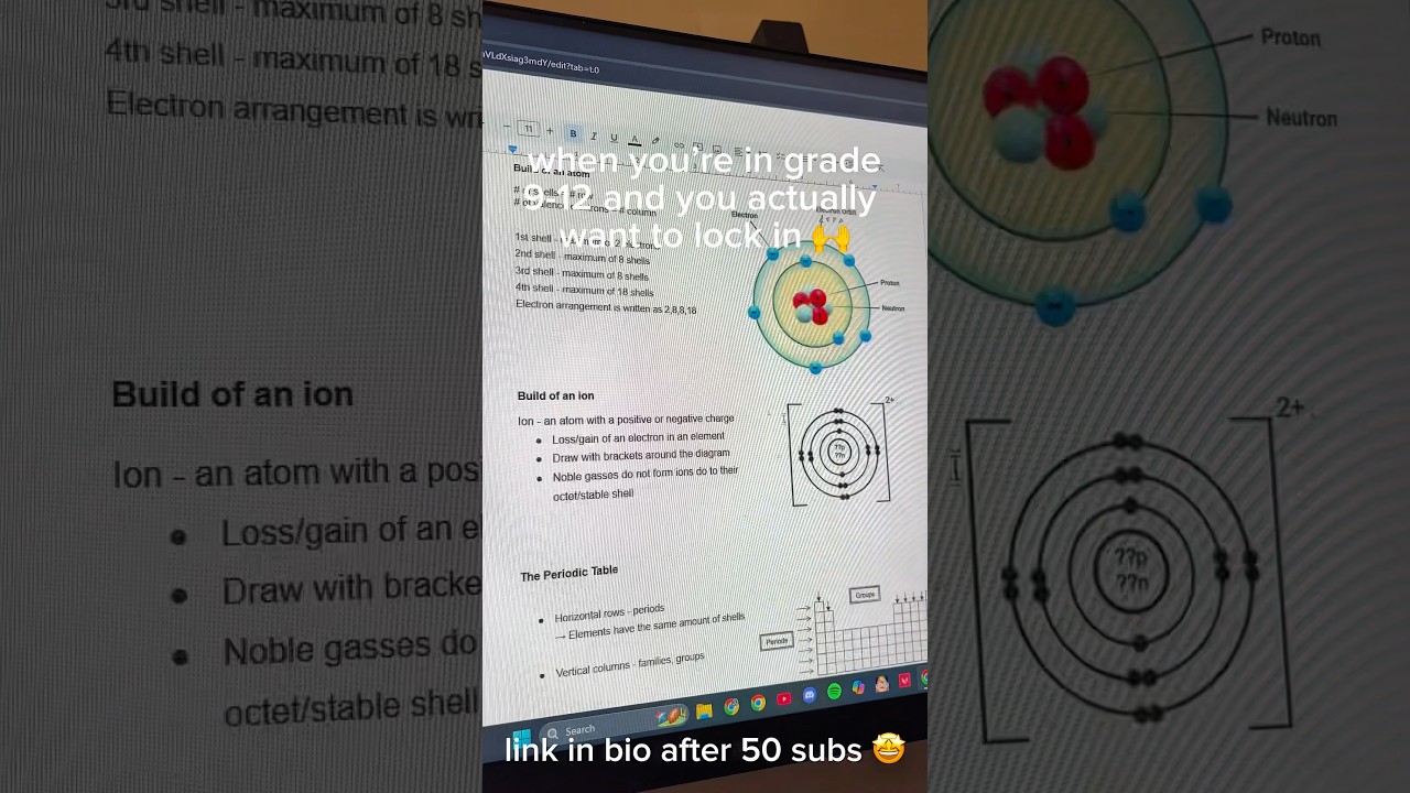 Science study notes pack for grade 9, grade 10, grade 11, and grade 12