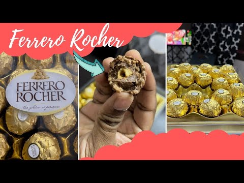 Ferraro Rocher chocolate gift pack ,must try !