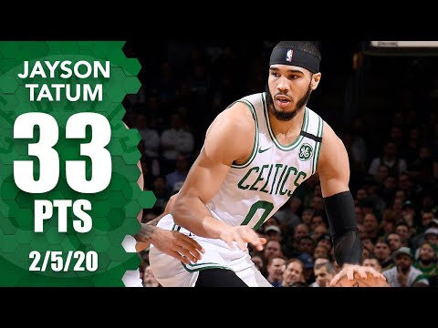 マジックvsセルティックスでジェイソン・テイタムが33点を奪いに行く｜2019-20年NBAハイライト (Jayson Tatum goes in his bag for 33 points in Magic vs. Celtics | 2019-20 NBA Highlights)