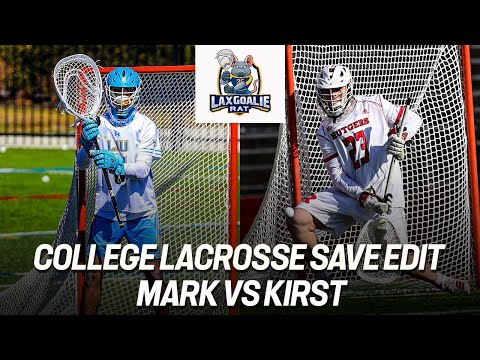 Will Mark (LIU) vs. Colin Kirst (Rutgers) - College Lacrosse Save Edit - 2/5/2022