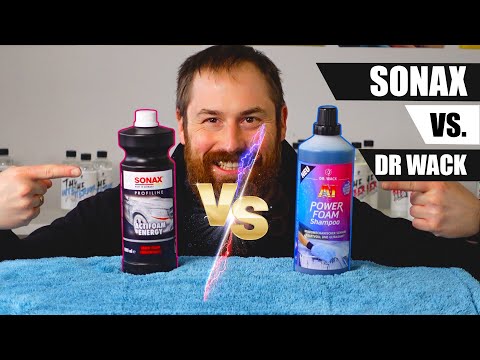 Dr. Wack A1 Power Foam Shampoo vs. SONAX in a test // What can the new foam technology do?