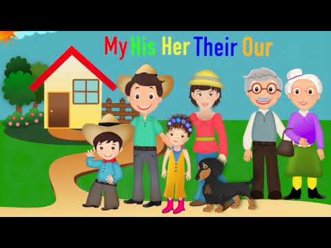 My Little Family (Possessive Adjectives)