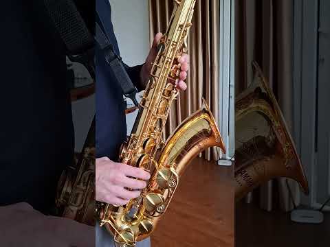 NO TARIFFS - Yamaha YTS-62 Tenor Saxophone Purple Logo image 26
