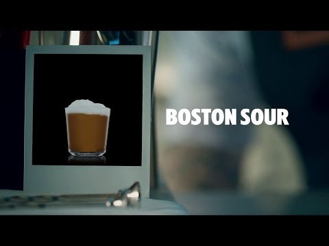 BOSTON SOUR DRINK RECIPE - HOW TO MIX