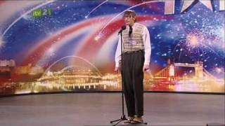 [+captions] Eugene The Librarian (HQ) Britain&#39;s Got Talent 2009