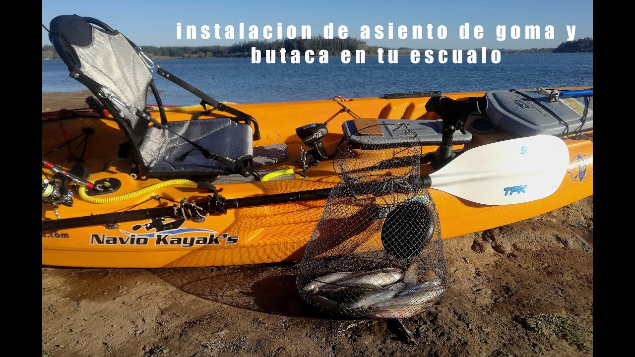 Asiento y butaca para el Kayak ESCUALO