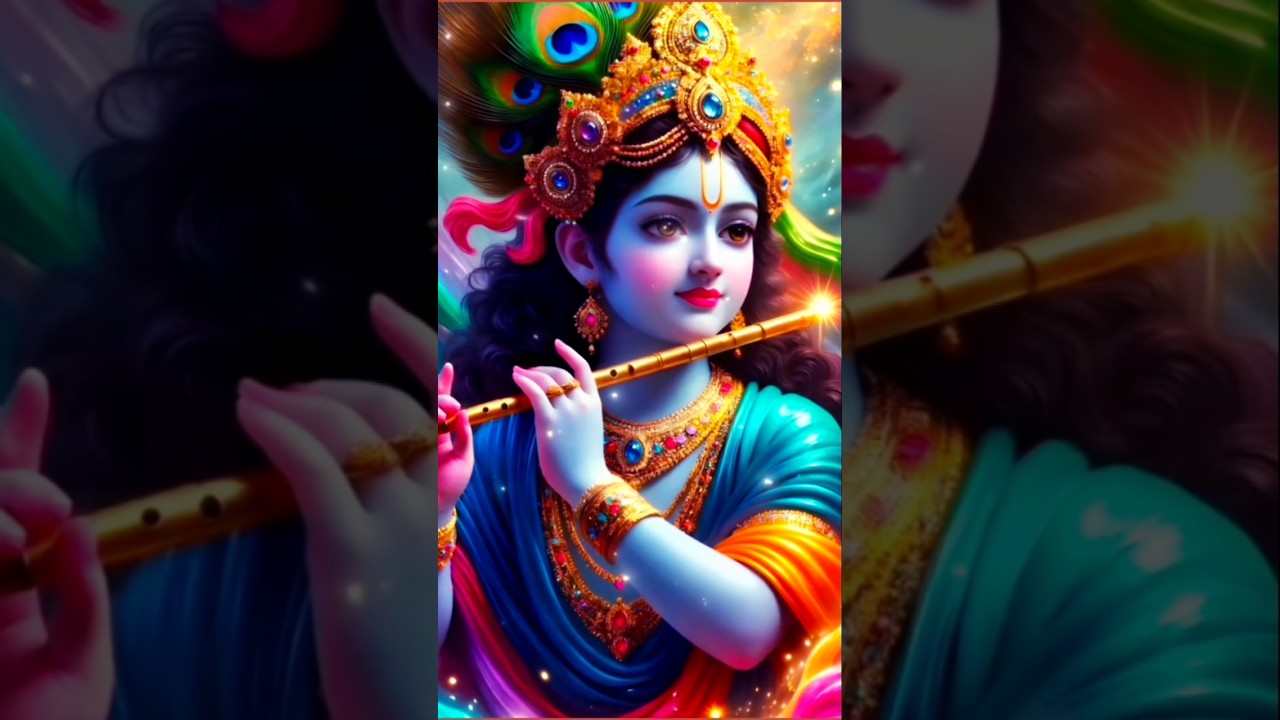 Joy Sree Krishna 💐🙏#shorts #youtubeshorts #trending #viral #viralvideo #song #bhajan #shortvideo 🌿🥀🌿
