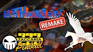 Earth Wind Fire REMAKE (2017) - Zaccaria Pinball - Crow Pinball
