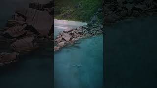 White sand, blue sky, green sea … just relax