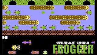 [Commodore 64] FROGGER (parker bros)