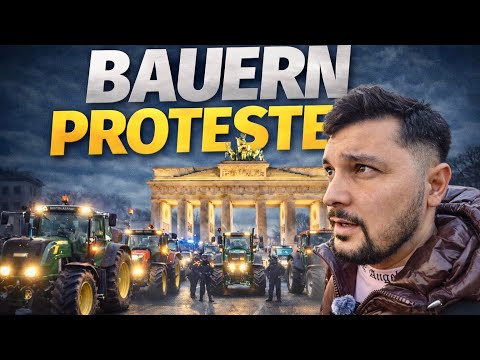 Bauern Proteste in Berlin - Eskalation am Brandenburger Tor! 😱