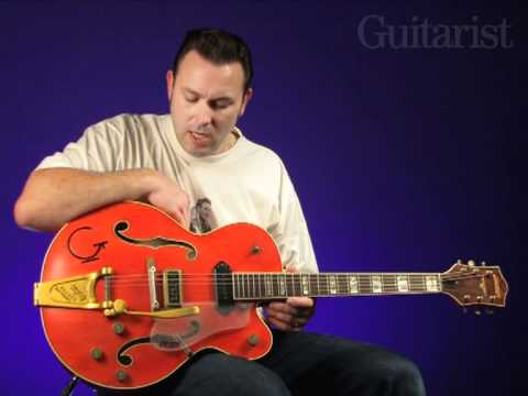 Gretsch G6120EC Eddie Cochran Tribute video review demo Guitarist Magazine